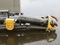 Cutter units consist of the cutter head, the cutter shaft with the necessary bearings etc as well as a hydraulic motor, the steelwork for the unit itself incl. suction mouth and semi-balanced sidewire blocks.